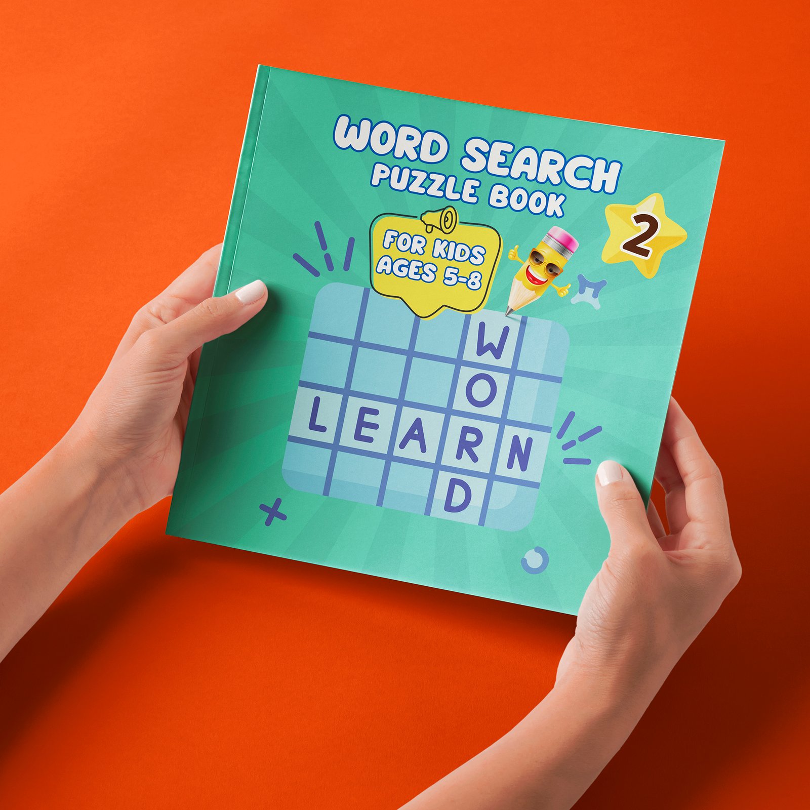 Fun and educational Word Search Puzzle Book for kids ages 5–8! Izdavaštvo